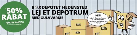 boxdepotet hedensted|Depotrum og opmagasinering i Hedensted ⇒ Se priser her